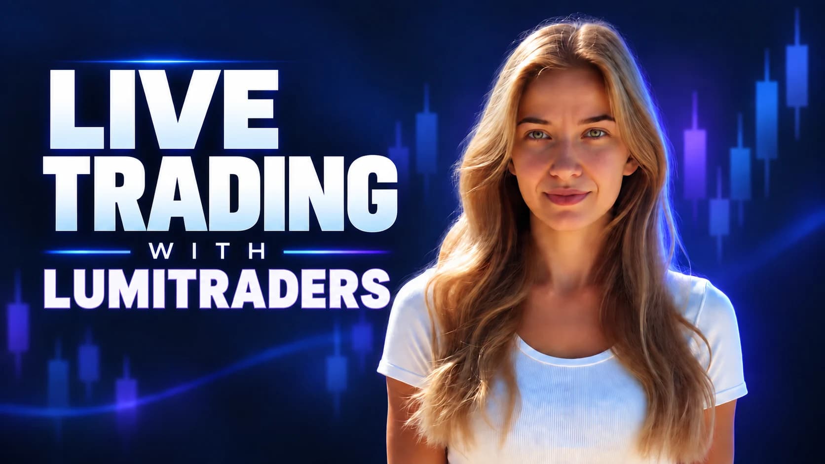 Live trading with LumiTraders, featuring Dasha